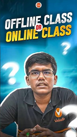 Online Class Or Offline Class | Student's Talk | Life at Vedantu | #shorts | Vedantu Learning Centre
