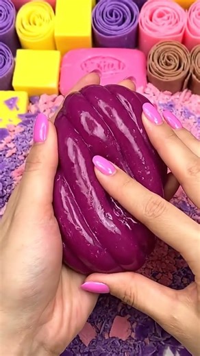 Glossy Ribbed Soap ASMR | Smooth Curves & Satisfying Texture #asmr #relax