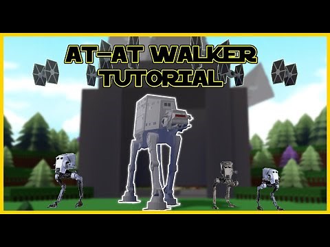 AT-AT walker tutorial | build a boat for treasure | tutorial