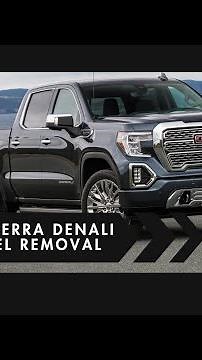 2024 gmc sierra denali door panel removal