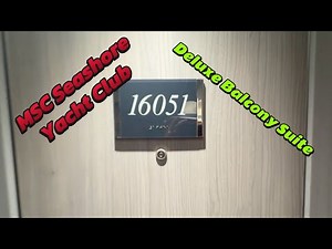 MSC Seashore Yacht Club Deluxe Balcony Suite Tour Cabin 16051 Walkthrough & Tips