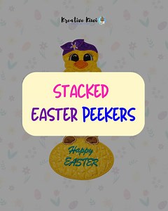 ✨ 75% OFF Easter embroidery designs 🐣💛 Easter stitching just got cheaper. Perfect for quick makes, gifts, and decorations. Excludes Dollar Deals and new releases | Kreative Kiwi Embroidery