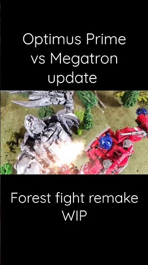 Optimus Prime vs Megatron update (Forest Fight Remake WIP)