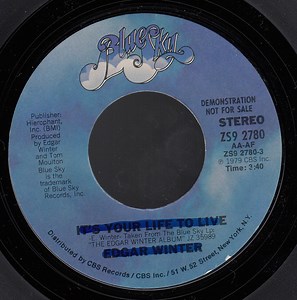 Edgar Winter - It's Your Life To Live