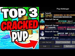 Top 3 CRAKCED PVP Servers For Minecraft 26.1.2! - Server IPs