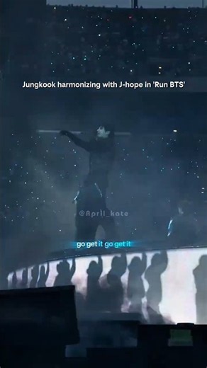 Jungkook harmonizing with J-hope in 'Run BTS' Arirang Tour 🔥 #btsworldtour2026 #runbts