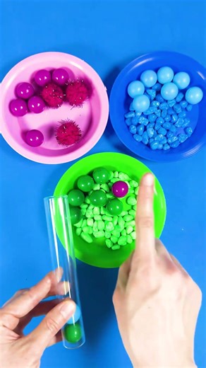 Color cute 🔵🟣🟢🟠 #colormixingmagic #colormatching #colorcute