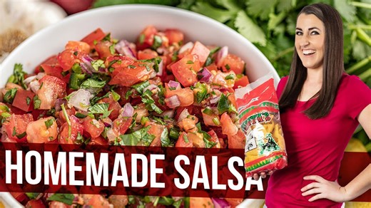Homemade salsa