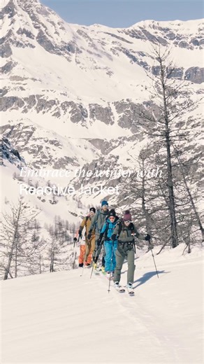 Embrace the winter with Reactive Jacket, designed for all your outdoor adventures | Montura