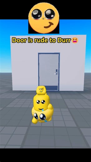 Door is not friendly😫 #trolling #durr #durrmeme #robloxdurr #door #roblox #scripting #robloxstudio