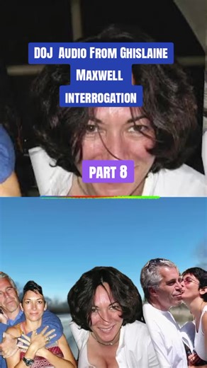 DOJ Audio From Ghislaine Maxwell interrogation #GhislaineMaxwell #epsteinfiles #jeffreyepstein