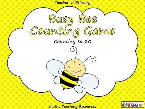 Counting to 20 Game - Busy Bee