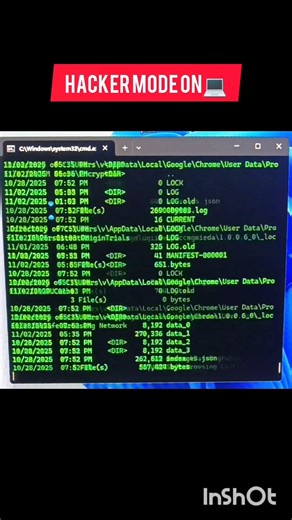 Turned My PC into a Hacker Terminal! 💻🔥 #shorts #hacking