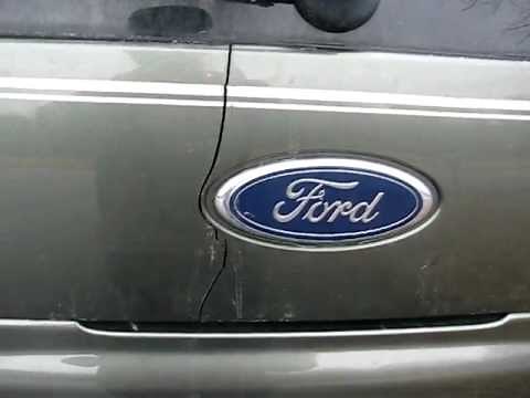 2002 Ford Explorer Rear Panel Crack