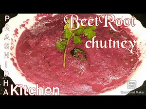 #Healthy chutney recipe in Tamil#Beet root chutney#How to make beet root chutney#