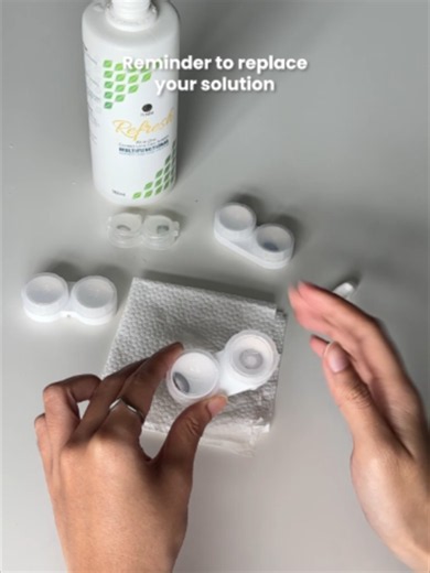 Contacts aren’t pickles—don’t let them marinate too long in the same solution. 😉 #ExecutiveOptical #EOLoveYourEyes #ContactLensSolution