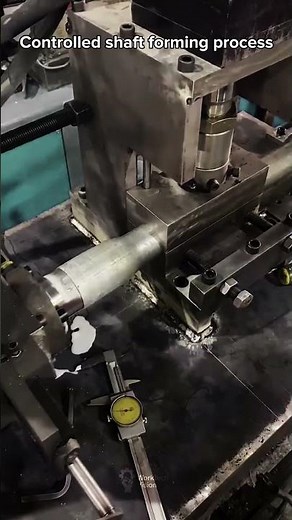 Hydraulic Metal Press Forming on Precision Shaft Component