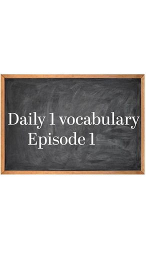 Daily Vocabulary Boost 💡 | Speak smarter every day, One Word a Day = Better English ✨