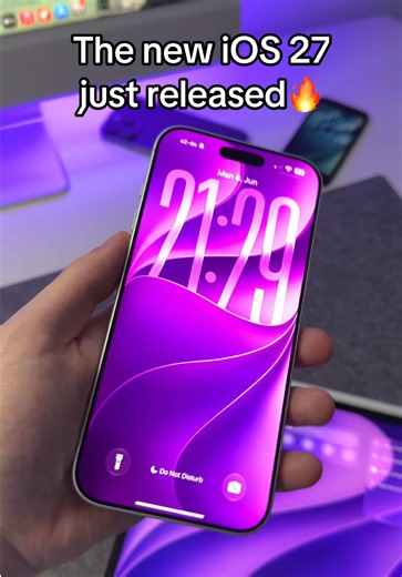 The new iOS 27 Developer Beta just rolled out!🔥 #fy #fyp #tech #iphone #ios27