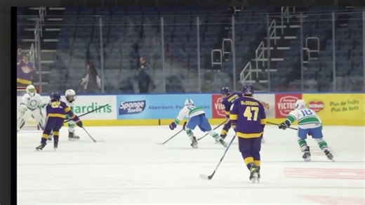 Goals from Pee-wee Quebec tournament!! #lakingshockey #hockeygames #tournament #💜💛