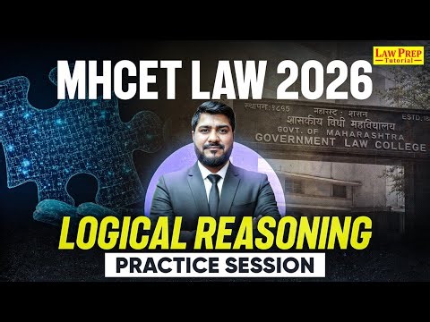 MHCET Law 2026 Analytical Reasoning 🧠 Puzzles, Seating Arrangement & Coding
