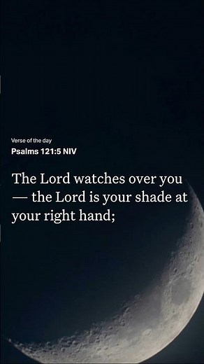 Psalms 121:5 #thebibleapp #verseoftheday #loveuponjesus #jesuslovesyou #biblechapter