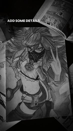 Riyo Reaper | Gachiakuta #animesketch #gachiakuta #riyoreaper