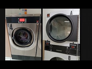 Ipso IY65 commercial washer & ipso 13KG stack dryer