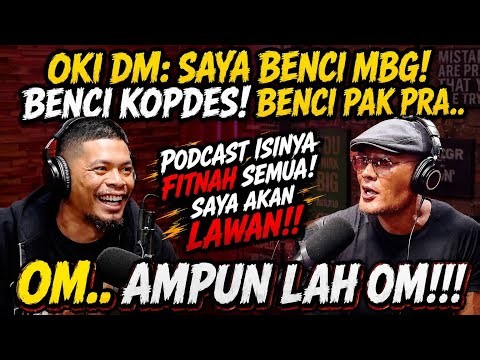 OKI DM: SAYA JAMIN PAK PRABOWO KALAH VIEWS SAMA SAYA OM‼️🤣TARUHAN NY4WA LAH!!