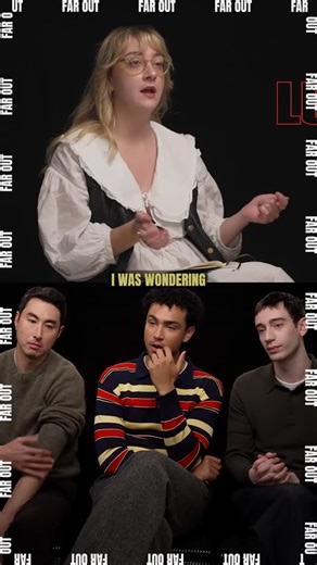 Far Out Magazine on Instagram: "Director Alex Russell, along with actors Théodore Pellerin and Archie Madekwe, discuss how fandoms like Taylor Swift’s inspired their psychological thriller, 'Lurker'.⁠ ⁠ Watch the full interview at the link in our bio 🔗"