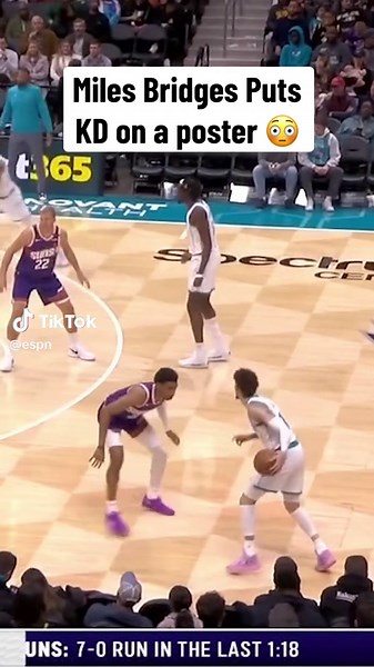 Miles Bridges Dominates with Stunning Slam Dunk in NBA