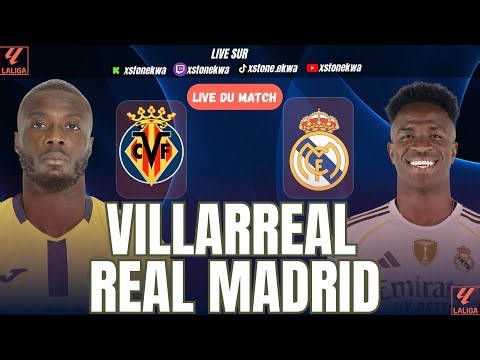 🔴 VILLARREAL - REAL MADRID / LIVE / LIGA/ LIVE NO COPYRIGHT