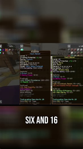 Good Stats? This Chest Plate Nearly Maxed! #shorts