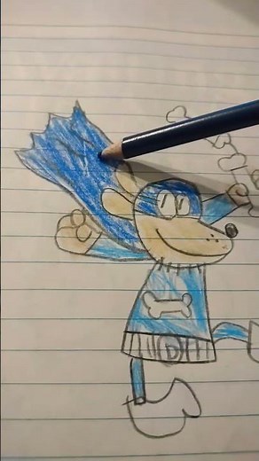 Drawing The bark Knight for Planet.Pilkey#drawing #dogman