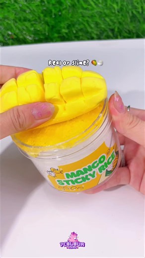 @7colourslime on Instagram: "Real or Slime? 😆 #slime #slimeindonesia #realorfake"