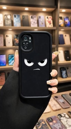 Casing Hp Untuk Xiaomi Redmi Note 10 Redmi Note 10s Redmi Note 10 Pro POCO M5s Case Kasing Pola Ekspresi lucu Cesing dua warna hitam dan putih tekstur lembut softcase ponsel kesing#softcasemurah #softcasekekinian #cassing