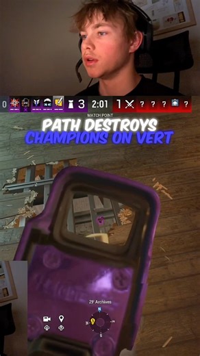Path destroys Champions on Vert