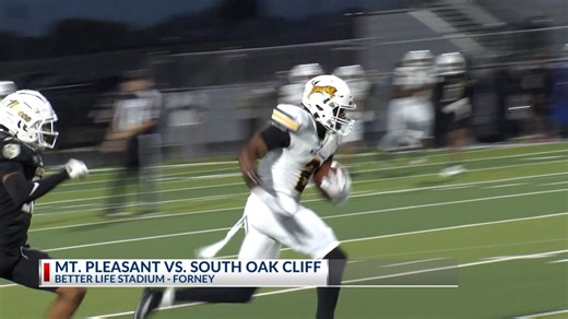 Mount Pleasant’s historic run ends in 46-7 loss to South Oak Cliff