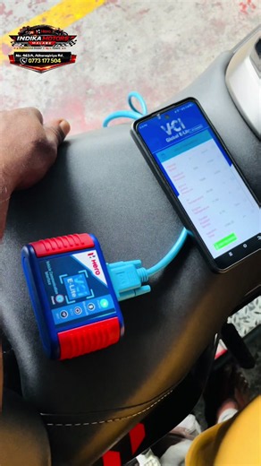 Hero බයික් EFI Scanning සේවාව — Indika Motors Malabe