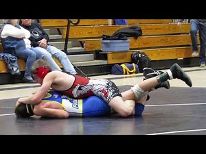 High School Wrestling 145lbs match / 2019