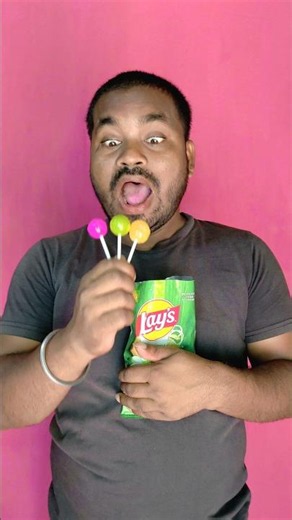 Fancy lollipops and large packet chips by technical fuchkul