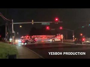 MCFRS Paramedic Engine 716, Paramedic Engine 719, Truck 716 Responding