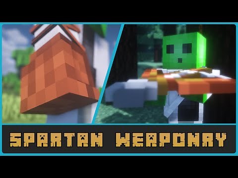 Minecraft - Spartan Weaponry Mod Showcase [Forge 1.14.4]