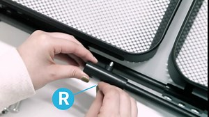 Amatic 3 Tier Foldable Metal Rolling Cart, Collapsible Rolling Storage Organizer with Wheels, Folding Laundry Utility Cart for Kitchen & Office, Include 3 Hanging Cups & 6 Hooks (White)