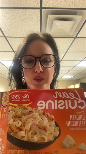 Sad Frozen Dinner. Lean Cuisine Chicken Alfredo. #dinner #food #sadfrozendinner #leancuisine