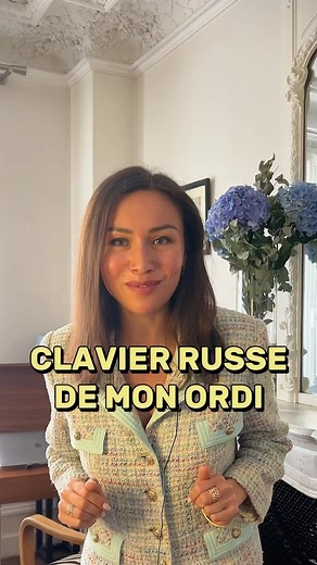 Je montre le clavier cyrillique des ordinateurs russes 💻🇷🇺 | Le russe facile avec Diana