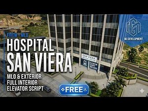 🏥 [FREE] San Viera Medical Center MLO + Elevator Script | MJ DEVELOPMENT