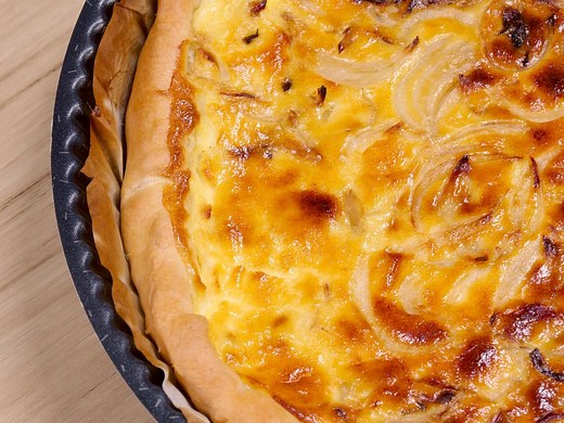 Tarte à l'oignon rapide