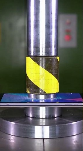 Hydraulic Press vs Tablet 😱 | Extreme Crushing Test