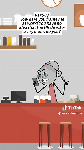 Framed at Work? HR Director is My Mom! #animation